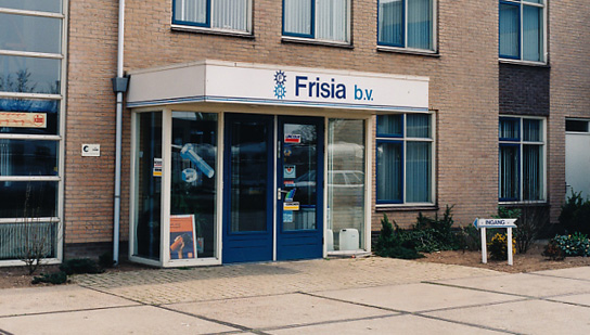 Het pand van Frisia aan de Fahrenheitstraat